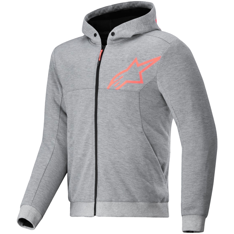 Alpinestars Chrome V2 Sport motoristični pulover sivo-oranžen