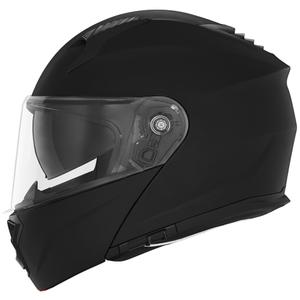 Motoristična čelada na preklop NOX N968 mat črna