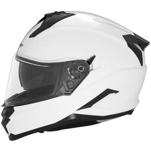 Celoobrazna motoristična čelada NOX N304S bela