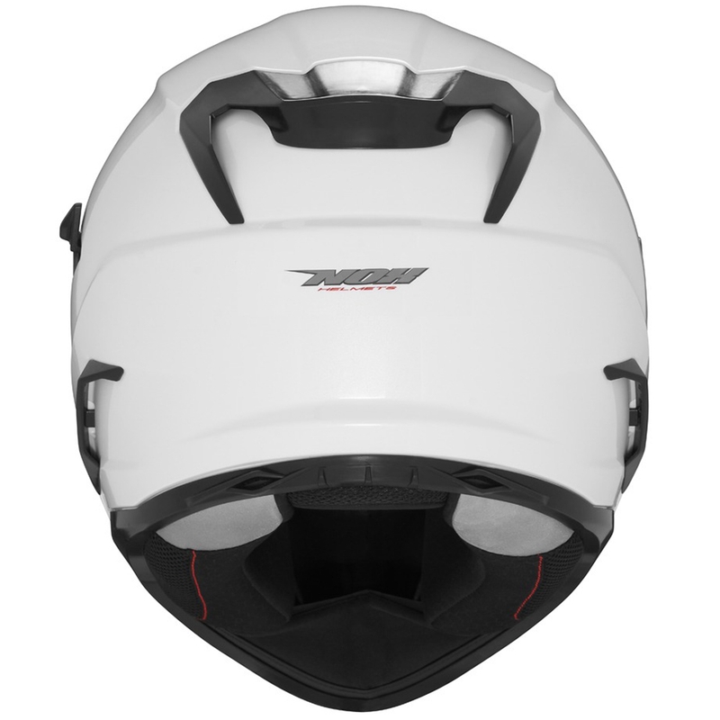 Celoobrazna motoristična čelada NOX N304S bela