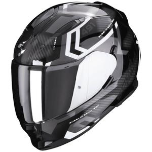 Celotna čelada SCORPION EXO-491 SPIN črno-bela prodam razprodaja