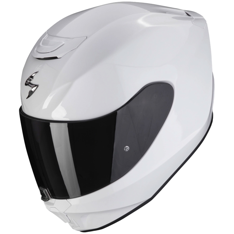 Integralna motoristična čelada Scorpion EXO-391 Solid white