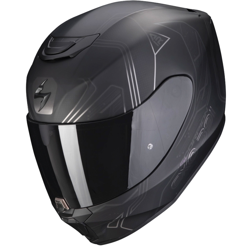 Integralna motoristična čelada Scorpion EXO-391 Spada black matt