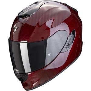 Integralna motoristična čelada Scorpion EXO-1400 Carbon rdeča