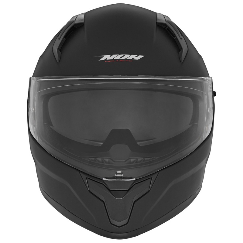 NOX N401 celoobrazna motoristična čelada mat črna