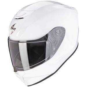 Otroška motoristična čelada Scorpion EXO-JNR AIR SOLID bela