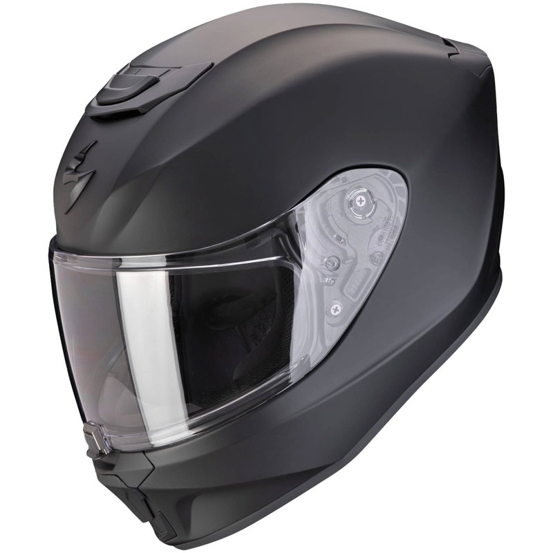 Otroška motoristična čelada Scorpion EXO-JNR AIR SOLID, mat črna