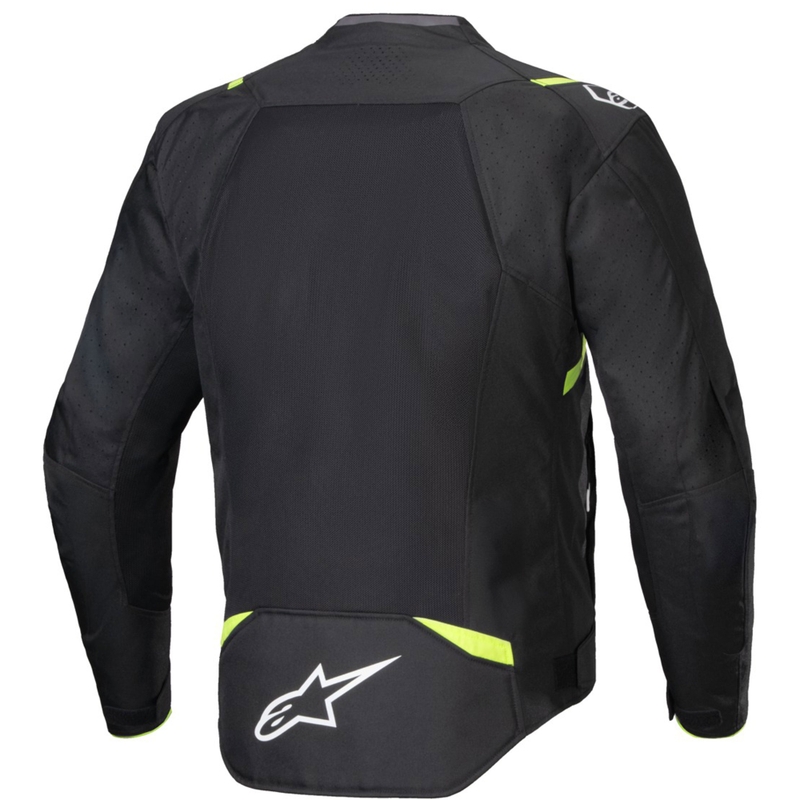 Alpinestars T-SPS Air V2 motoristična jakna črno-fluo rumena