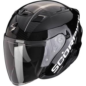 Odprta motoristična čelada SCORPION EXO-230 QR črno-srebrna