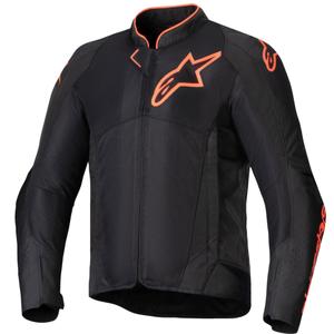 Alpinestars Viper Air V4 motoristična jakna črno-fluo rdeča