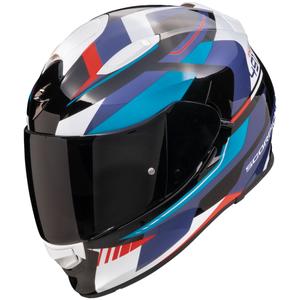 Scorpion EXO-491 Abilis full-face motoristična čelada črno-modra-rdeča