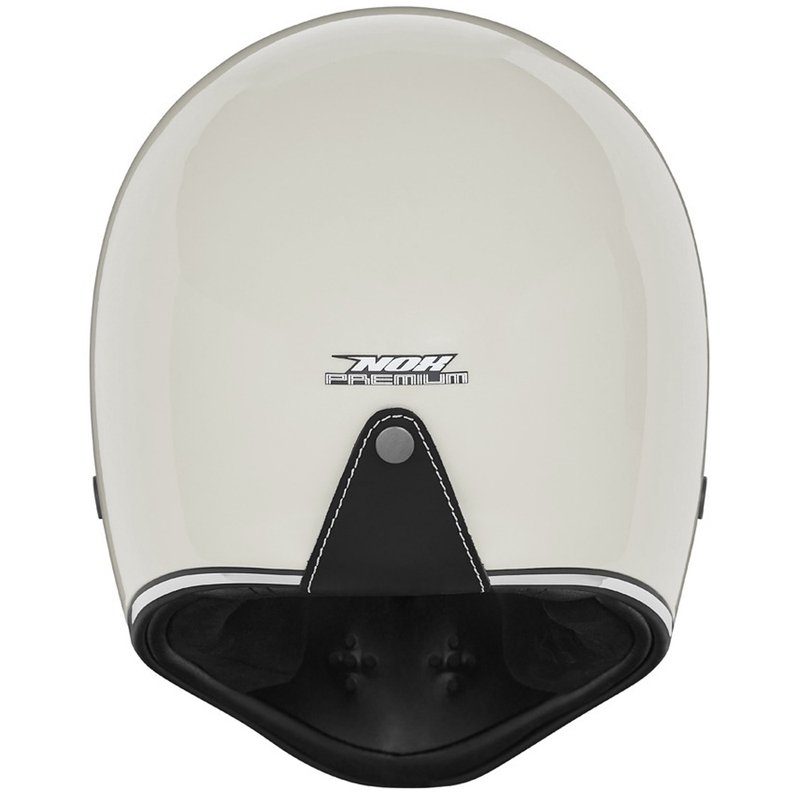 Celoobrazna motoristična čelada NOX PREMIUM SEVENTY II slonokoščeno bela