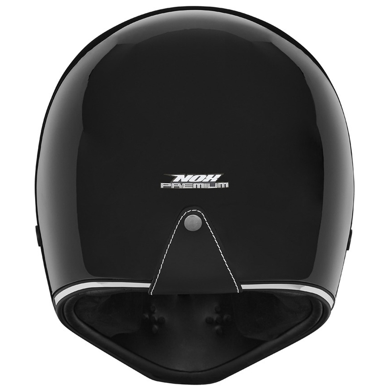 Celoobrazna motoristična čelada NOX PREMIUM SEVENTY II mat črna