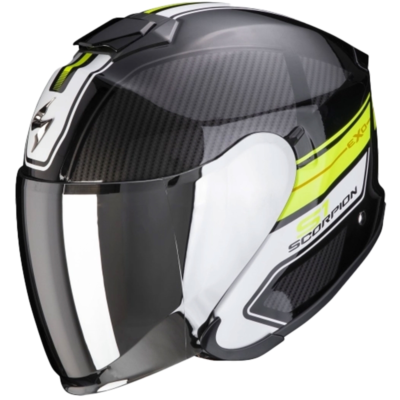 Odprta čelada Scorpion EXO-S1 Cross-Ville black-fluo yellow