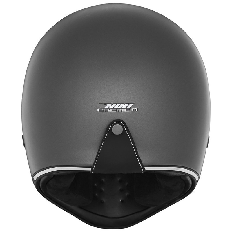 Celoobrazna motoristična čelada NOX PREMIUM SEVENTY II, titan