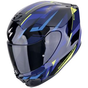 Integralna motoristična čelada Scorpion EXO-391 AAXO črno-modra