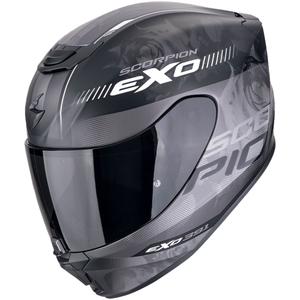 Integralna motoristična čelada Scorpion EXO-391 AVA mat črno-srebrna