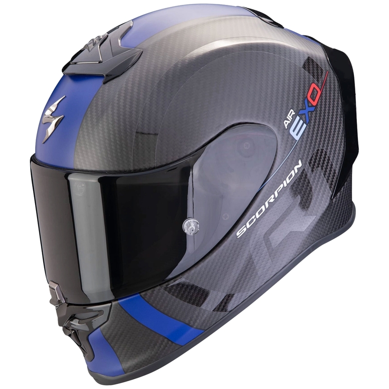 Integralna čelada Scorpion EXO-R1 EVO CARBON AIR MG mat modra