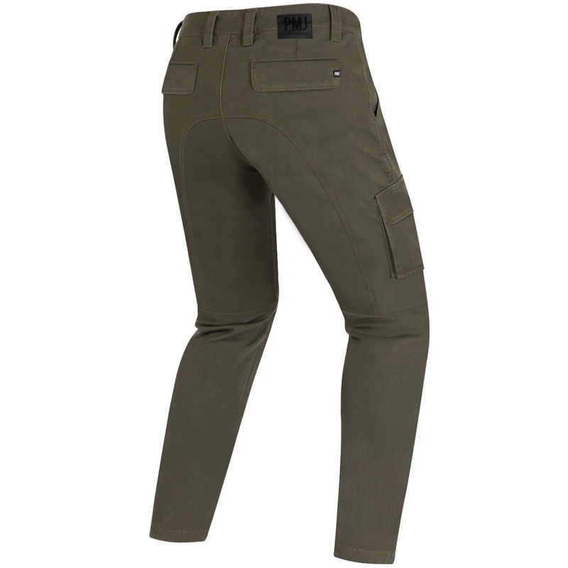 Motoristične kavbojke PMJ Aviator Cargo kaki