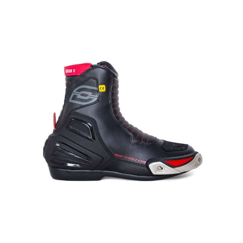 Ozone Urban II CE Black-Red Motorcycle Boots razprodaja