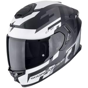 Integralna motoristična čelada Scorpion EXO-GT SP AIR TORNADO mat črno-srebrna
