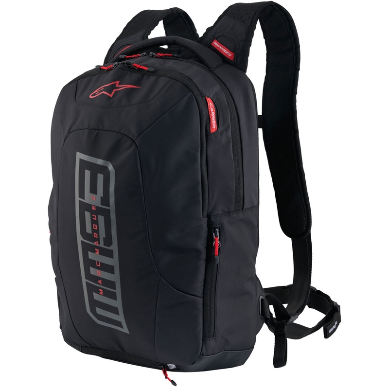 Nahrbtnik Alpinestars City Hunter V2 MM93 črno-sivo-rdeč