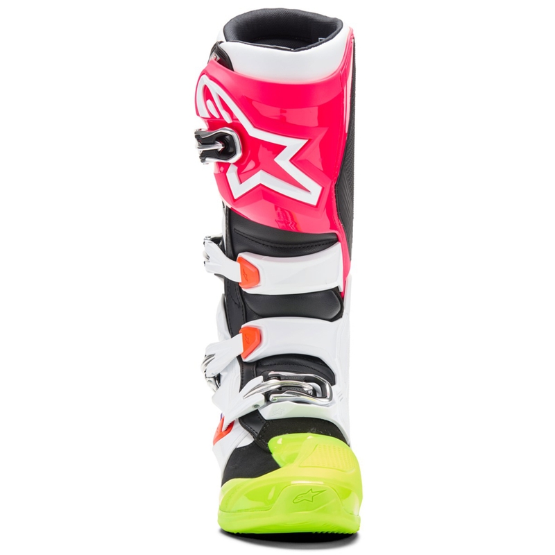 Večbarvni motokros škornji Alpinestars TECH 7 v omejeni izdaji Hay