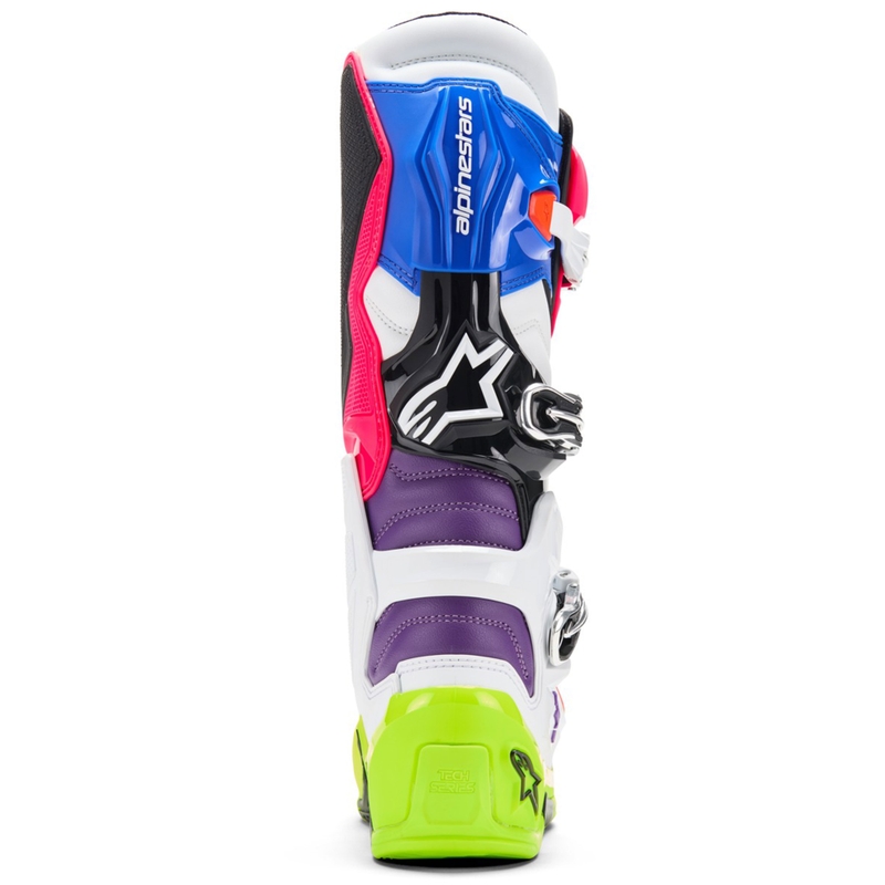 Večbarvni motokros škornji Alpinestars TECH 7 v omejeni izdaji Hay