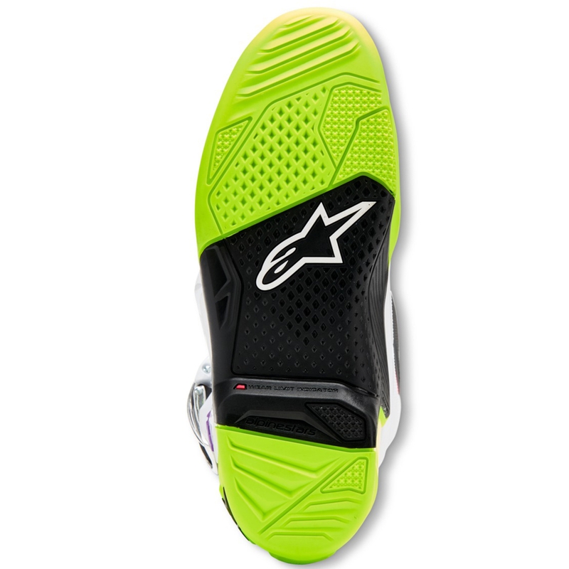 Večbarvni motokros škornji Alpinestars TECH 7 v omejeni izdaji Hay