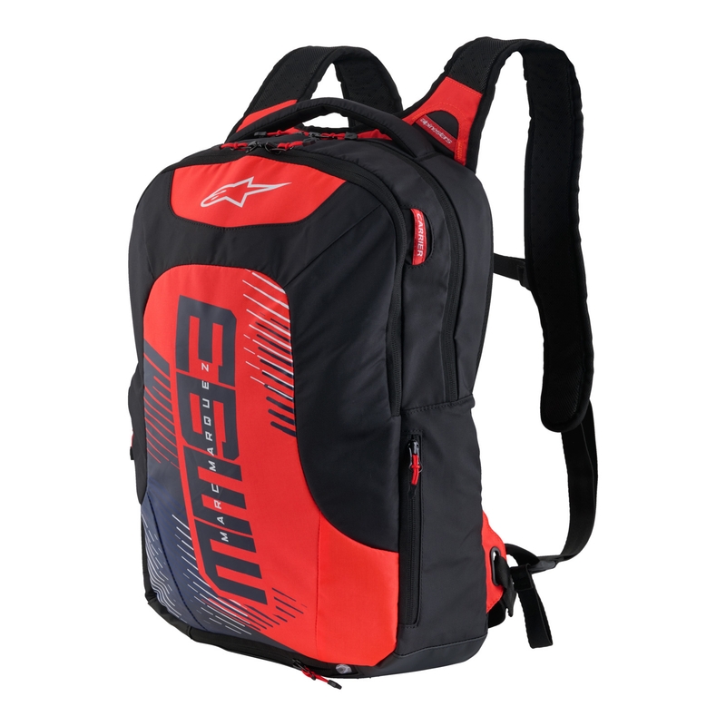Alpinestars City Hunter V2 MM93 nahrbtnik fluo rdeče-moder-črno-bel