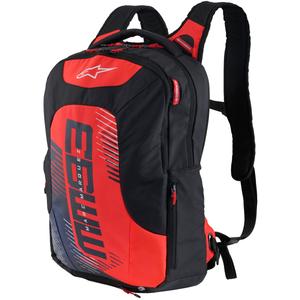 Alpinestars City Hunter V2 MM93 nahrbtnik fluo rdeče-moder-črno-bel
