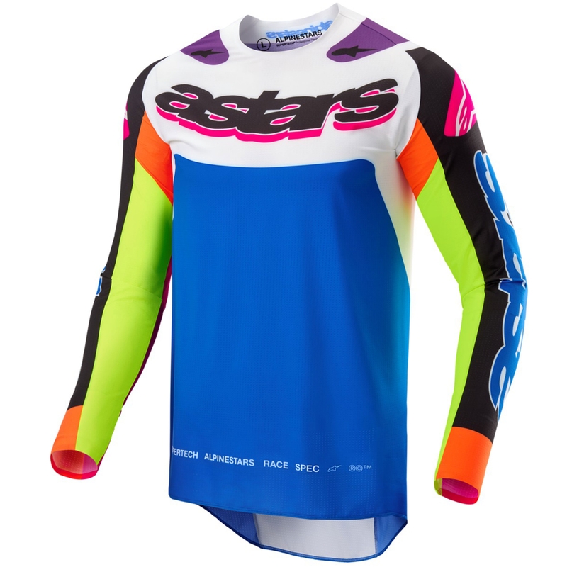 Alpinestars Supertech SX motokros majica omejena serija HAY večbarvna