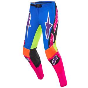 Večbarvne motokros hlače Alpinestars SUPERTECH omejena serija HAY