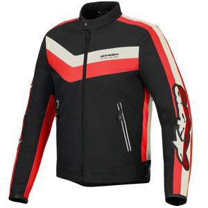 Vodoodporna motoristična jakna Alpinestars T-Dyno črno-rdeča-bež