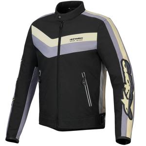 Vodoodporna motoristična jakna Alpinestars T-Dyno črna-temno siva-bež