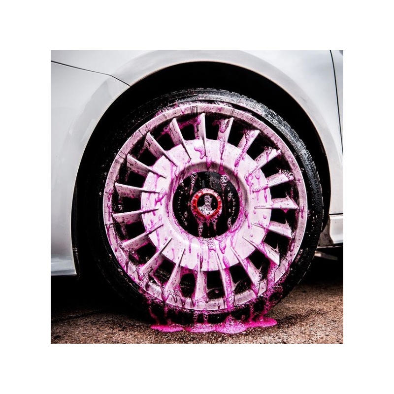 Čistilo za platišča v gelu, ki reagira z železovimi nečistočami Dr. Wack High End Wheel Cleaner 750 ml