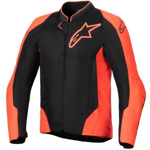 Motoristična jakna Alpinestars Viper Air V4 fluo rdeče-črna