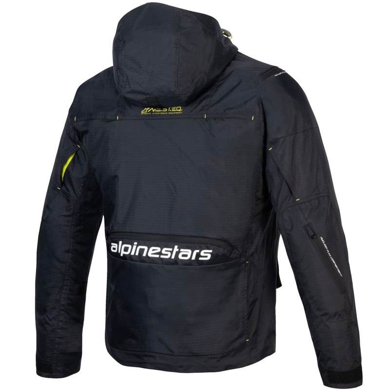 Alpinestars MOGRESS AIR motoristična jakna črno-limeta-bela