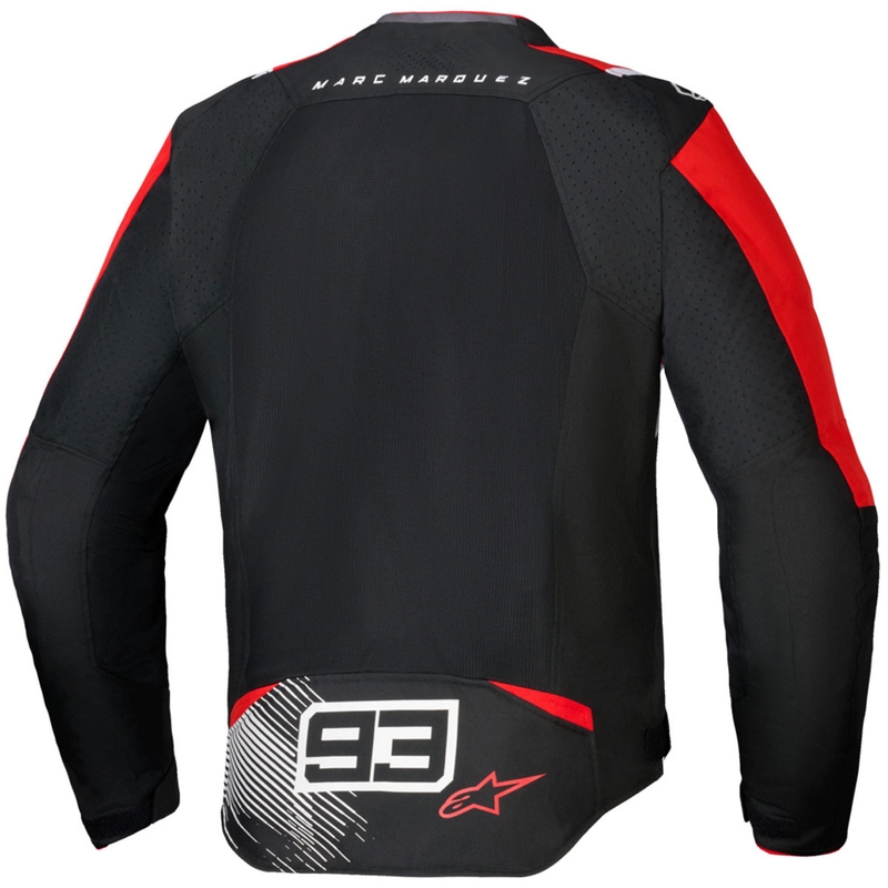 Alpinestars T-SPS Air V2 MM93 motoristična jakna rdeče-črno-bela kolekcija