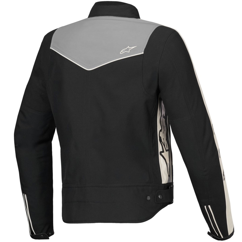 Alpinestars Stella T-Dyno vodoodporna ženska motoristična jakna črna-temno siva-siva-bež