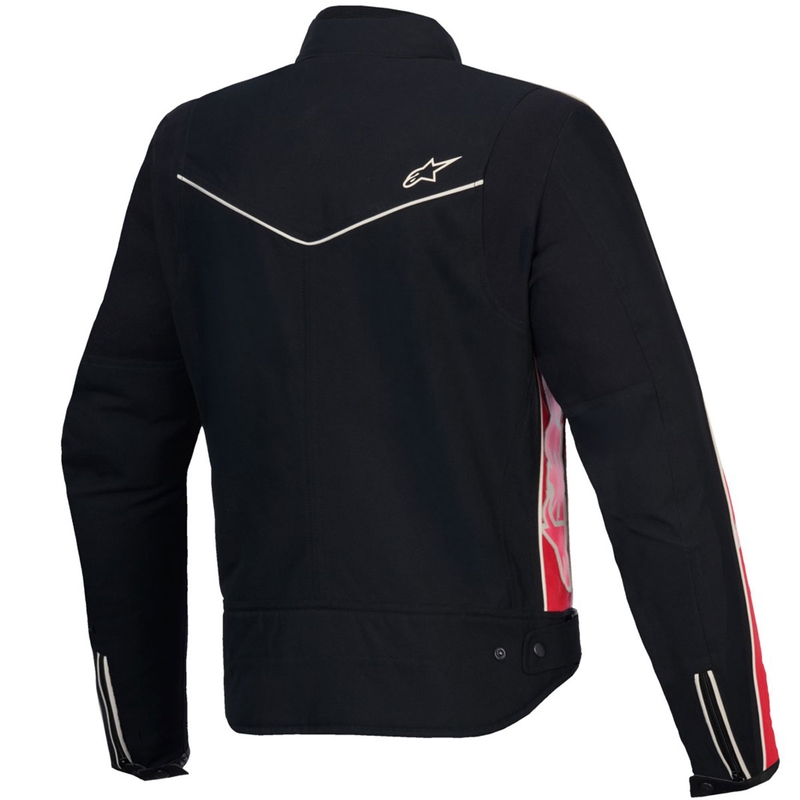 Alpinestars Stella T-Dyno vodoodporna ženska motoristična jakna črno-rdeča-roza