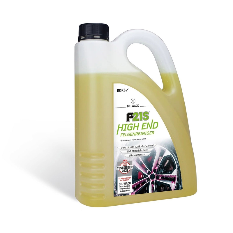 Čistilo za platišča v gelu, ki reagira z železovimi nečistočami Dr. Wack High End Wheel Cleaner 2 l
