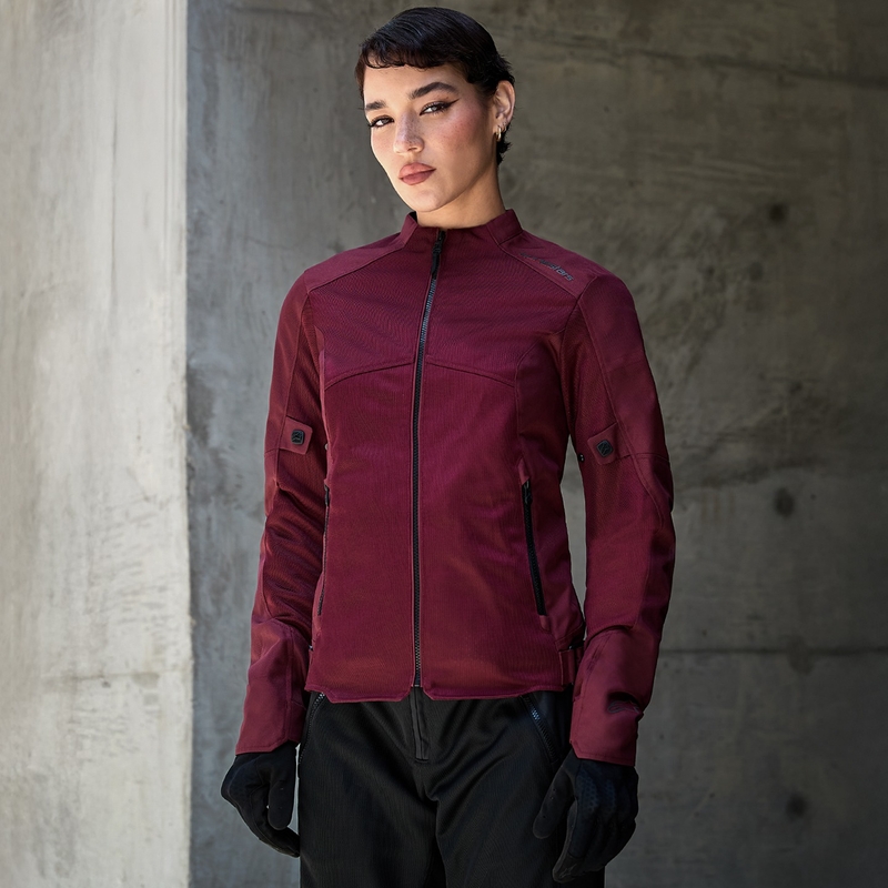 Alpinestars STELLA C-1 AIR ženska motoristična jakna vijolična