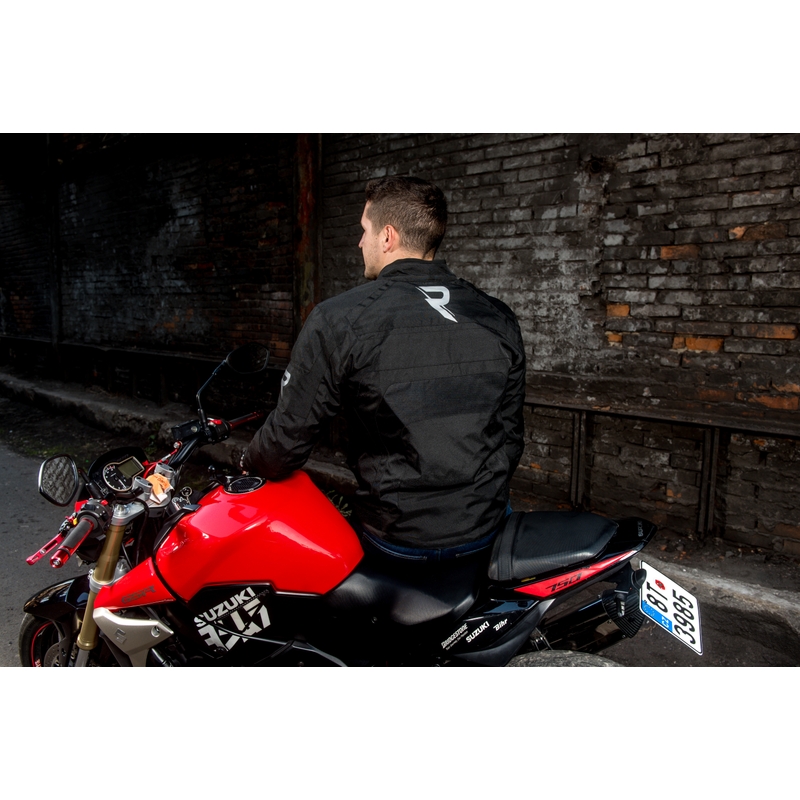 Motoristična jakna Street Racer Definit black razprodaja