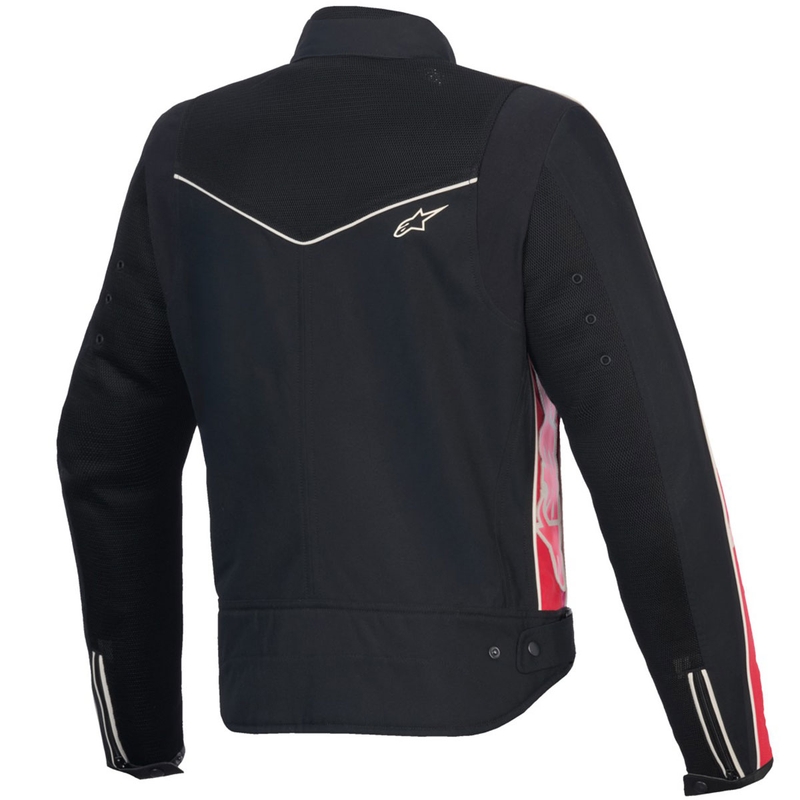 Alpinestars STELLA T-DYNO AIR ženska motoristična jakna črna-rdeča-roza-bela