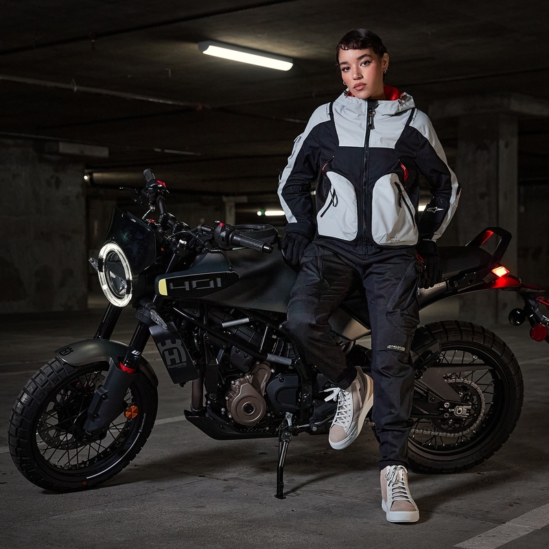 Ženska motoristična jakna Alpinestars MOLLY AIR črno-mandljeva