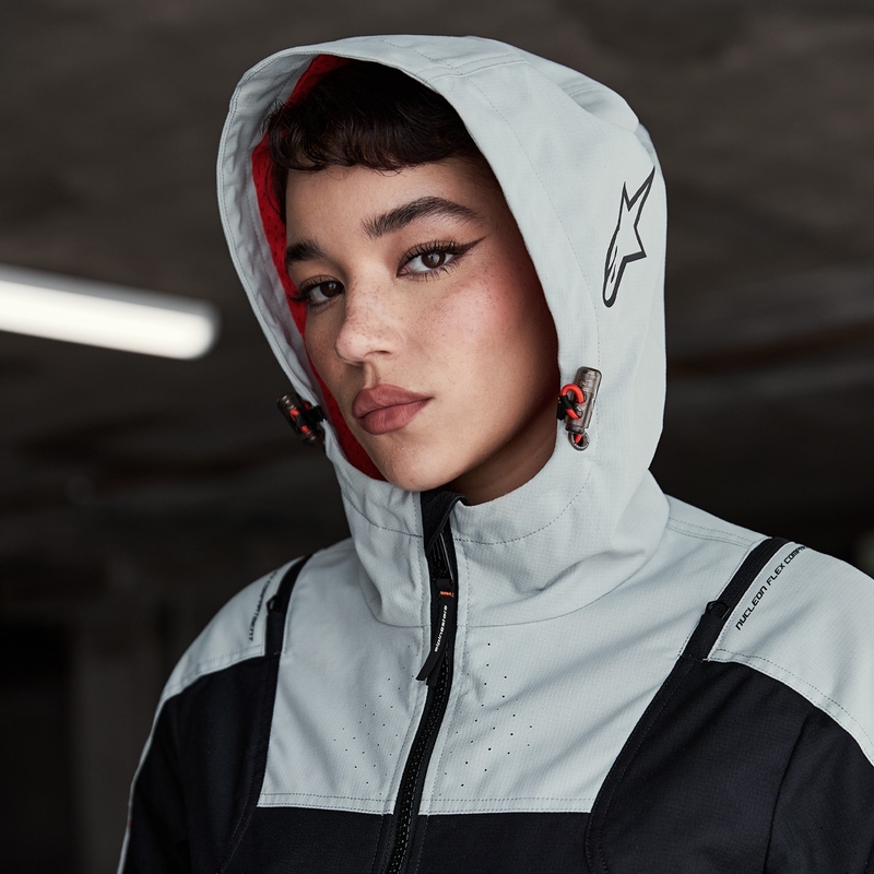 Ženska motoristična jakna Alpinestars MOLLY AIR črno-mandljeva