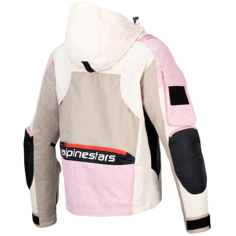 Ženska motoristična jakna Alpinestars MOLLY AIR peščeno-roza-mandljeva