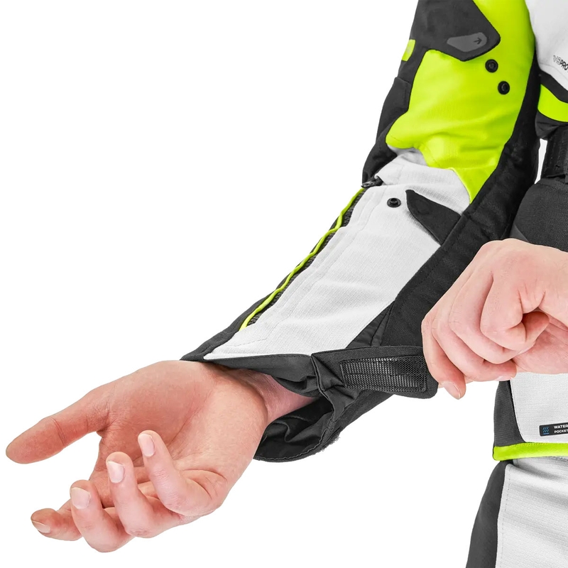 Motoristična jakna Shima Dune fluo rumena