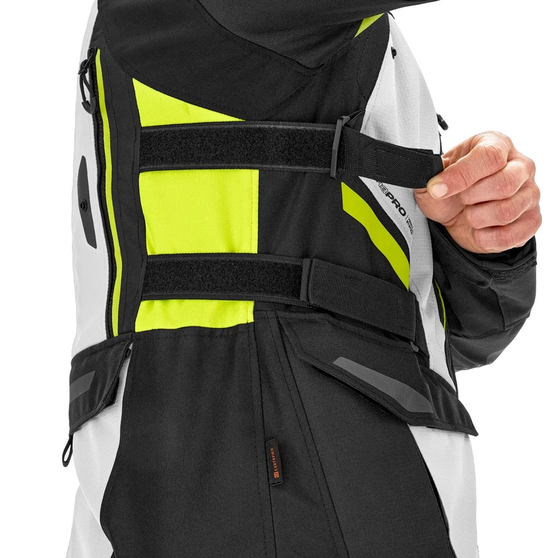 Motoristična jakna Shima Dune fluo rumena